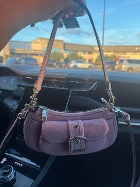Coach Ashton Mini Shoulder Bag in Dusty Mauve